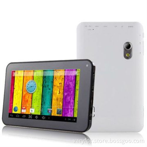 7-inch Tablet PC, Box-chip A23/Cortex A7/Dual Core 1.5GHz/Android 4.2, Dual Camera/Wi-Fi/Bluetooth